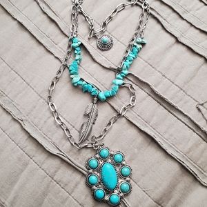 boho style necklace